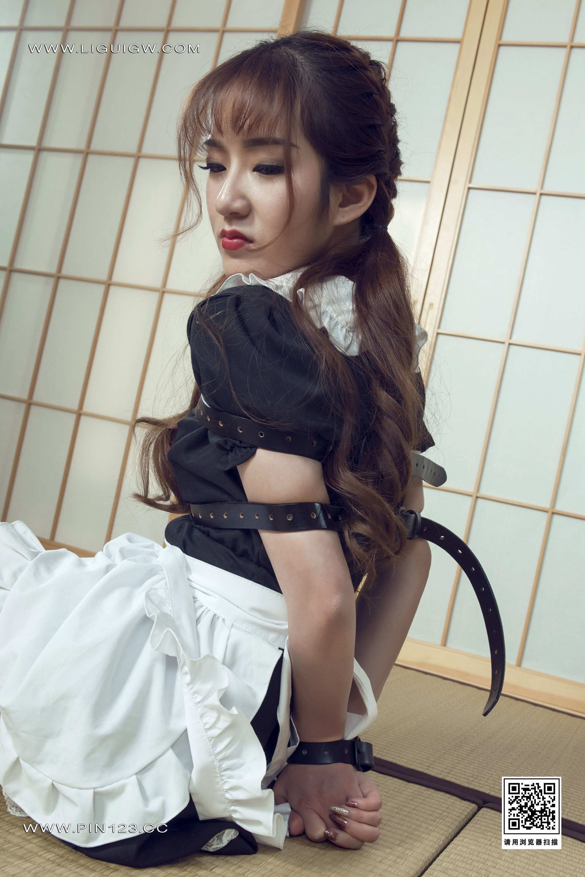 Ligui丽柜 2023.10.06 惩戒女佣 汐汐